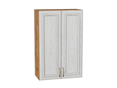 Шкаф верхний с 2-мя дверцами Шале Дуб Вотан, White Dreamline, 920, 600 В*Ш*Г 920*600*320, фасад МДФ  White Dreamline, корпус  Дуб Вотан ms2510VVT_61327