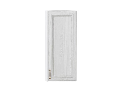 Шкаф верхний торцевой Шале Белый, White Dreamline, 920 В*Ш*Г 920*300*306, фасад МДФ  White Dreamline, корпус  Белый ms2510VVT_53844