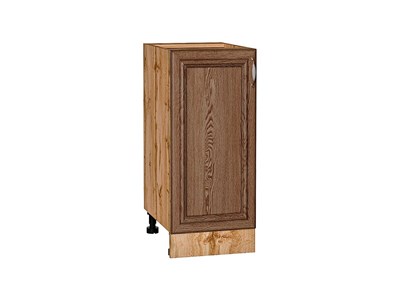 Шкаф нижний с 1-ой дверцей Шале Дуб Вотан, Brown Dreamline, 350 В*Ш*Г 816*350*480, фасад МДФ  Brown Dreamline, корпус  Дуб Вотан ms2510VVT_65280