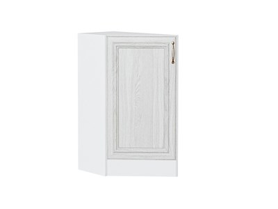 Шкаф нижний торцевой Шале Белый, White Dreamline В*Ш*Г 816*296*554, фасад МДФ  White Dreamline, корпус  Белый ms2510VVT_54003