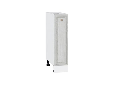 Шкаф нижний бутылочница Шале Белый, White Dreamline, 200 В*Ш*Г 816*200*480, фасад МДФ  White Dreamline, корпус  Белый ms2510VVT_53868