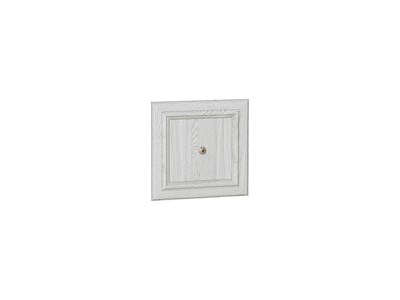 Фасад ФЯ Шале 40.40 В*Ш*Г 390*396*18, фасад МДФ  White Dreamline ms2510VVT_078-6846 (53522)