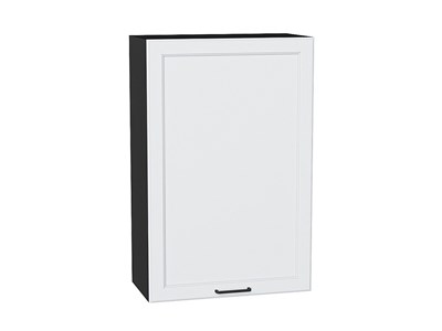 Шкаф верхний с 1-ой дверцей Барселона Graphite, Белый, 920, 600 В*Ш*Г 920*600*324, фасад МДФ  Белый, корпус  Graphite ms2510VVT_53006