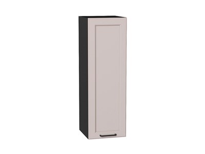 Шкаф верхний с 1-ой дверцей Барселона Graphite, Кашемир, 920, 300 В*Ш*Г 920*300*324, фасад МДФ  Кашемир, корпус  Graphite ms2510VVT_53022