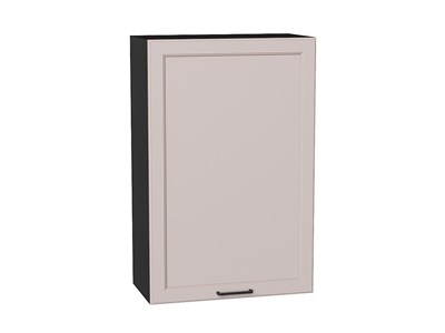 Шкаф верхний с 1-ой дверцей Барселона Graphite, Кашемир, 920, 600 В*Ш*Г 920*600*324, фасад МДФ  Кашемир, корпус  Graphite ms2510VVT_53026