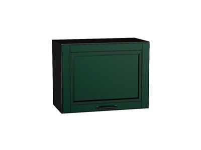 Шкаф верхний горизонтальный Дублин Graphite, Special Green, 460, 600 В*Ш*Г 458*600*318, фасад МДФ  Special Green, корпус  Graphite ms2510VVT_72854