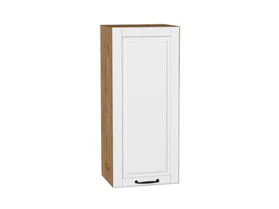 Шкаф верхний с 1-ой дверцей Дублин Дуб Вотан, Special White, 920, 400 В*Ш*Г 920*400*318, фасад МДФ  Special White, корпус  Дуб Вотан ms2510VVT_72979