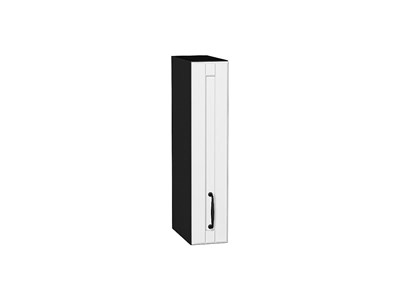 Шкаф верхний бутылочница Дублин Graphite, Special White, 150 В*Ш*Г 716*150*318, фасад МДФ  Special White, корпус  Graphite ms2510VVT_72753