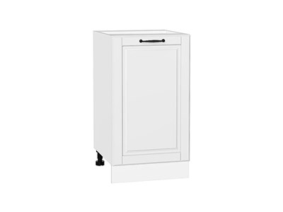 Шкаф нижний с 1-ой дверцей Дублин Белый, Special White, 450 В*Ш*Г 816*450*478, фасад МДФ  Special White, корпус  Белый ms2510VVT_73366