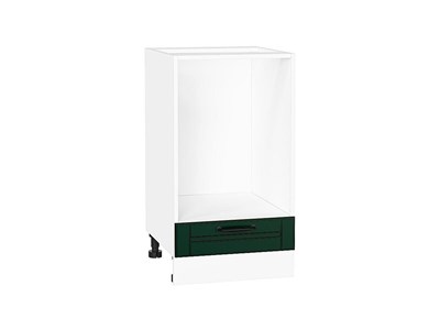 Шкаф нижний под духовку Дублин Белый, Special Green, 450 В*Ш*Г 816*450*474, фасад МДФ  Special Green, корпус  Белый ms2510VVT_73334
