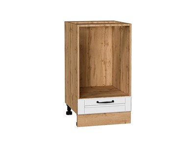 Шкаф нижний под духовку Дублин Дуб Вотан, Special White, 450 В*Ш*Г 816*450*474, фасад МДФ  Special White, корпус  Дуб Вотан ms2510VVT_73336