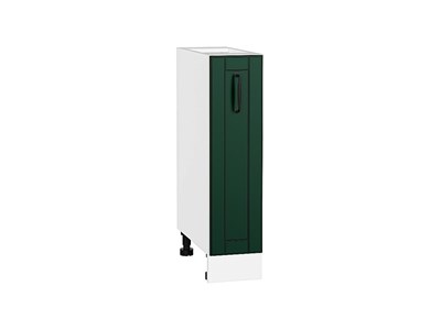 Шкаф нижний бутылочница Дублин Белый, Special Green, 200 В*Ш*Г 816*200*478, фасад МДФ  Special Green, корпус  Белый ms2510VVT_73304
