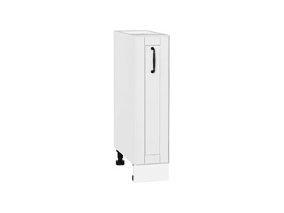 Шкаф нижний бутылочница Дублин Белый, Special White, 200 В*Ш*Г 816*200*478, фасад МДФ  Special White, корпус  Белый ms2510VVT_73302