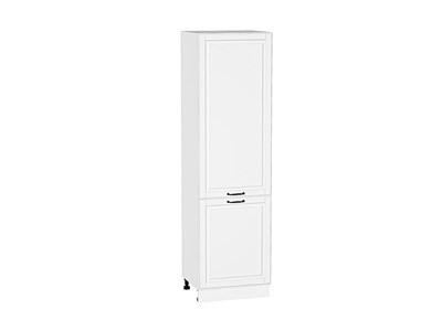 Шкаф пенал с 2-мя дверцами Дублин Белый, Special White, 2140, 600 В*Ш*Г 2132*600*574, фасад МДФ  Special White, корпус  Белый ms2510VVT_73723