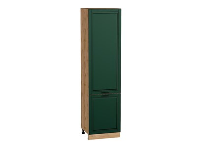Шкаф пенал с 2-мя дверцами Дублин Дуб Вотан, Special Green, 2340, 600 В*Ш*Г 2336*600*574, фасад МДФ  Special Green, корпус  Дуб Вотан ms2510VVT_73759