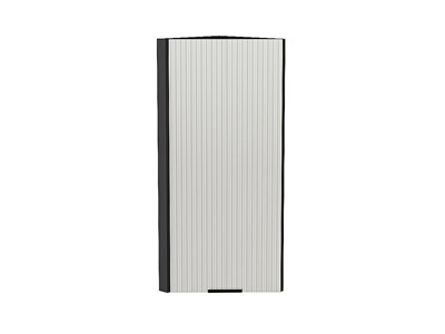 Шкаф верхний торцевой Евро Лайн Graphite, Агат, 920 В*Ш*Г 920*300*304, фасад МДФ  Агат, корпус  Graphite ms2510VVT_59395