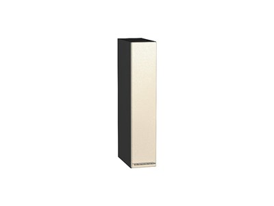Шкаф верхний бутылочница Валерия-М Graphite, Бежевый металлик, 150 В*Ш*Г 716*150*318, фасад МДФ  Бежевый металлик, корпус  Graphite ms2510VVT_51180