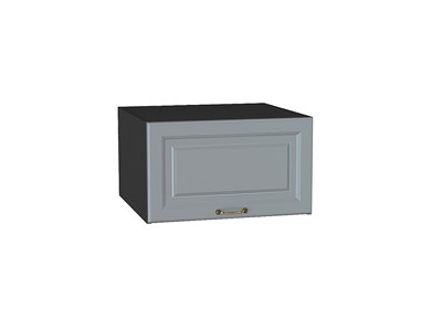 Шкаф верхний горизонтальный глубокий Ницца Graphite, Графит, 600 В*Ш*Г 358*600*574, фасад МДФ  Графит, корпус  Graphite ms2510VVT_54489