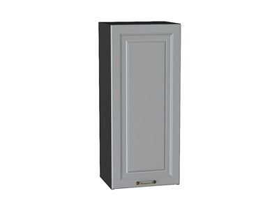 Шкаф верхний с 1-ой дверцей Ницца Graphite, Графит, 920, 400 В*Ш*Г 920*400*318, фасад МДФ  Графит, корпус  Graphite ms2510VVT_54657
