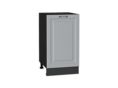 Шкаф нижний с 1-ой дверцей Ницца Graphite, Графит, 450 В*Ш*Г 816*450*478, фасад МДФ  Графит, корпус  Graphite ms2510VVT_54906