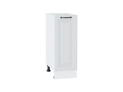 Шкаф нижний с 1-ой дверцей Ницца Белый, Blanco, 300 В*Ш*Г 816*300*478, фасад МДФ  Blanco, корпус  Белый ms2510VVT_33722