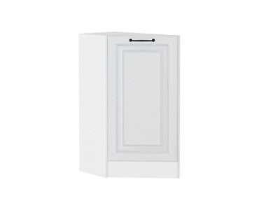 Шкаф нижний торцевой Ницца Белый, Blanco В*Ш*Г 816*296*552, фасад МДФ  Blanco, корпус  Белый ms2510VVT_33719