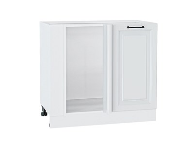 Шкаф нижний угловой Ницца Белый, Blanco В*Ш*Г 816*890*478, фасад МДФ  Blanco, корпус  Белый ms2510VVT_33748