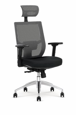 Кресло компьютерное Halmar ADMIRAL (черный/серый) ms2601SIGHAL_V-CH-ADMIRAL-FOT