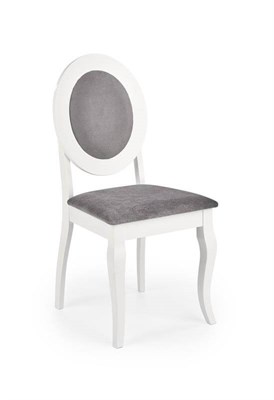 Стул кухонный Halmar BAROCK (белый/серый) ms2601SIGHAL_V-CH-BAROCK-KR