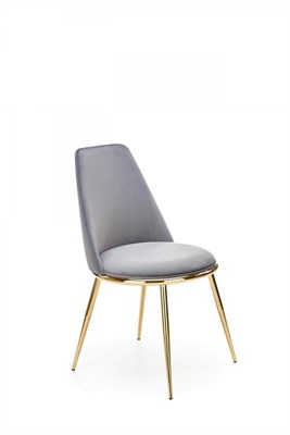 Стул кухонный Halmar K460 (серый/золотой) ms2601SIGHAL_V-CH-K/460-KR-POPIEL