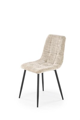 Стул кухонный Halmar K547 (бежевый/черный) ms2601SIGHAL_V-CH-K/547-KR-BEZOWY