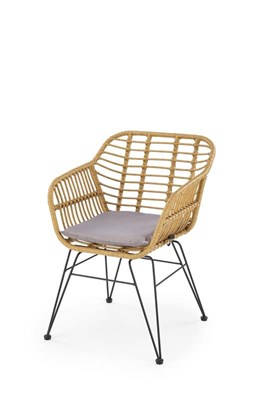 Стул кухонный Halmar K541 (серый/натуральный/черный) ms2601SIGHAL_V-CH-K/541-KR