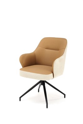 Стул кухонный Halmar K527 (коричневый/бежевый) ms2601SIGHAL_V-CH-K/527-KR-BRAZOWY
