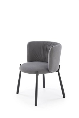 Стул кухонный Halmar K531 (серый/черный) ms2601SIGHAL_V-CH-K/531-KR-POPIELATY