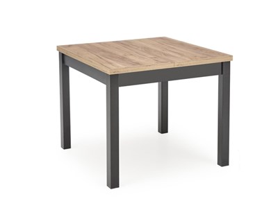 Стол обеденный Halmar TIAGO KWADRAT (дуб крафт/черный) ms2601SIGHAL_V-PL-TIAGO_KWADRAT-ST-CRAFT/CZARNY