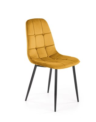 Стул кухонный Halmar K417 (горчичный/черный) ms2601SIGHAL_V-CH-K/417-KR-MUSZTARDOWY