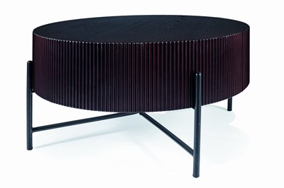 Стол журнальный Signal TUCA (темный орех/черный) ms2601SIGHAL_TUCACORC