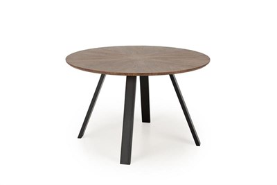 Стол обеденный Halmar DANILO 120 (орех/черный) ms2601SIGHAL_V-CH-DANILO-ST