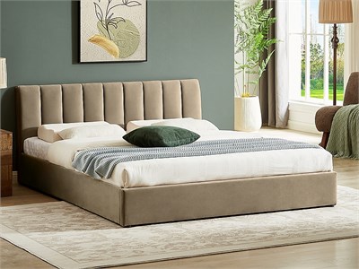 Кровать Signal MONTREAL Velvet Bluvel 28 (бежевый) 140/200 ms2601SIGHAL_MONTREALV140BE