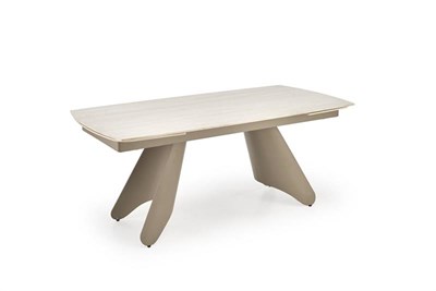 Стол обеденный Halmar SALIX 180 (травертин/кашемир) ms2601SIGHAL_V-CH-SALIX-ST