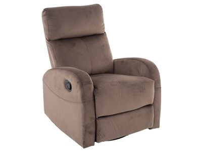 Кресло Signal OLIMP Velvet Bluvel 38 раскладное (капучино) ms2601SIGHAL_OLIMPVCA
