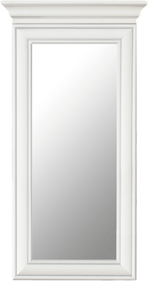 Зеркало Кентаки/Kentaki белый LUS/50  Белый, Белый msk26brw_0880057990