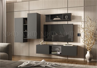 Гостиная Оскар Вариант №1  Графит pn26mf_1379436395