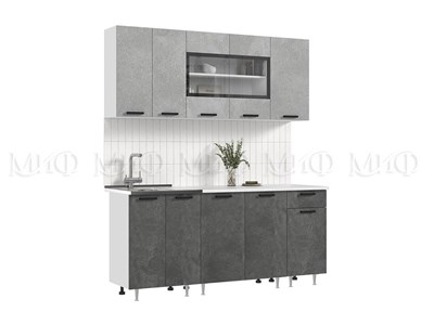 Кухня Рио NEW    Бетон Столешница Кастилло темный  1800 pn26mf_231090309