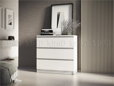 Комод Челси 3 ящика  Белый pn26mf_320795244