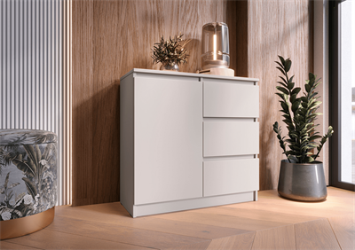 Комод Челси 3 ящика 1 дверь  Кашемир pn26mf_985437158