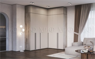 Прихожая Норд Вариант №2  Кашемир/Дуб Крафт Серый с антресолью pn26mf_1087288183