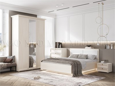 Спальня Престиж-2 NEW   Кровать 160 см Ортопедическое основание дерево pn26mf_1074925555