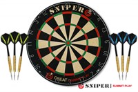 Комплект для игры в дартс SNIPER Summit Play Great 322458-NScprt