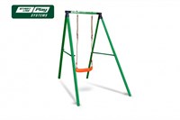 Качели SLP SYSTEMS 1 секция + Пластиковое сиденье для качели "лодочка" красное 310097-NScprt
